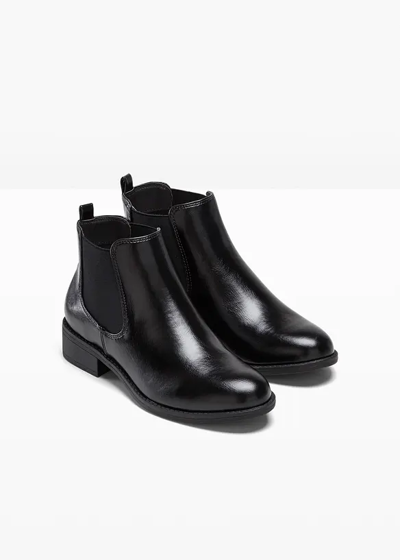 Chelsea-Boots in schwarz - bonprix