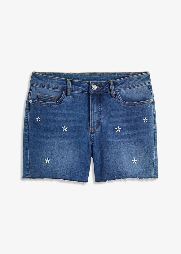 BODYFLIRT Jeans-Shorts mit Stickerei