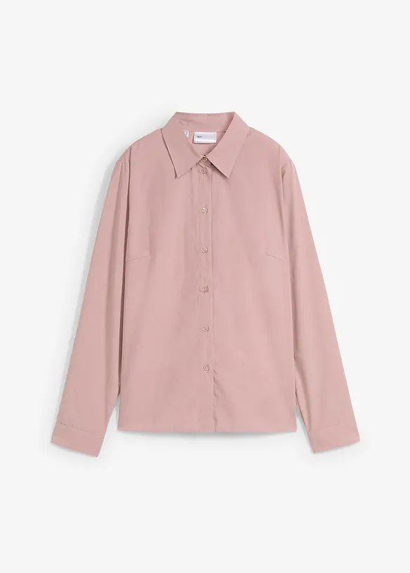 Bluse in rosa von vorne - bonprix