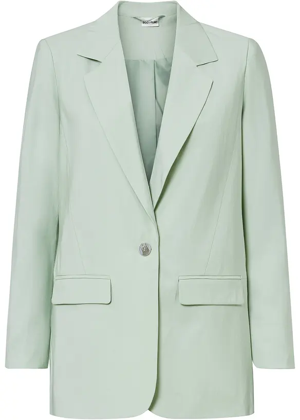 Blazer in grün von vorne - bonprix