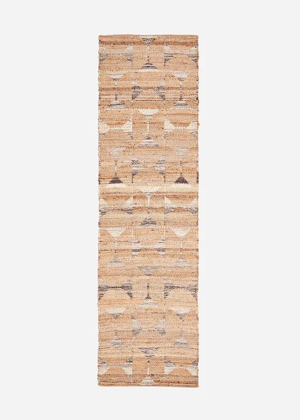 Naturteppich in beige - bonprix