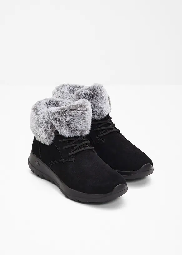 Skechers Schnürboots in schwarz - Skechers