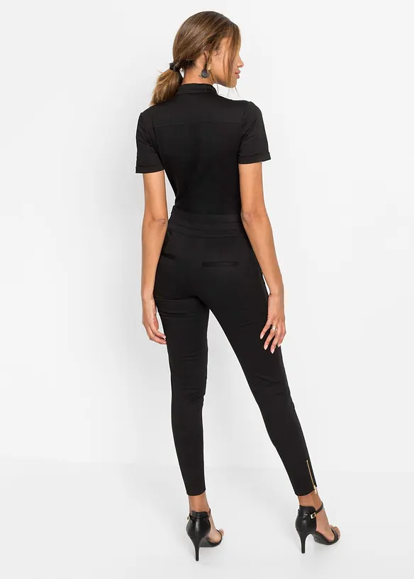 Overall in schwarz von hinten (Totalaufnahme) - bonprix