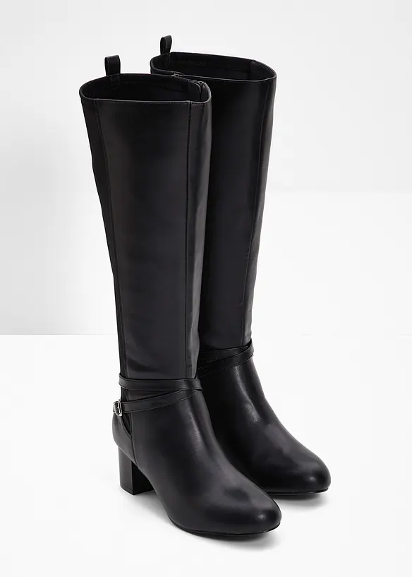 Stiefel in schwarz - bonprix