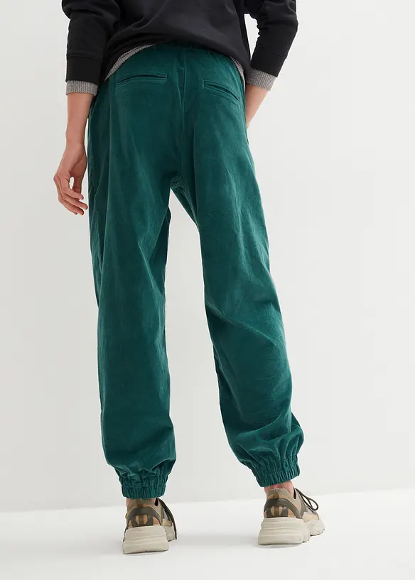 Cordhose aus Baumwoll-Mix in grün von hinten - bonprix Cordhose aus Baumwoll-Mix in grün von hinten - bonprix
