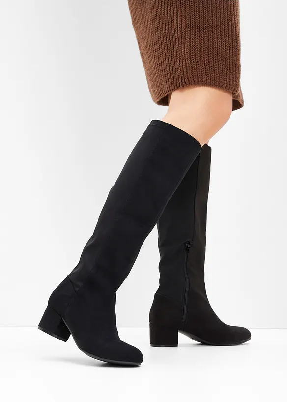 Stiefel in schwarz - bonprix