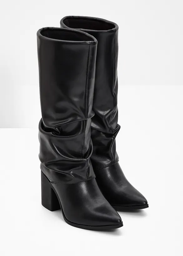 Stiefel in schwarz - bonprix