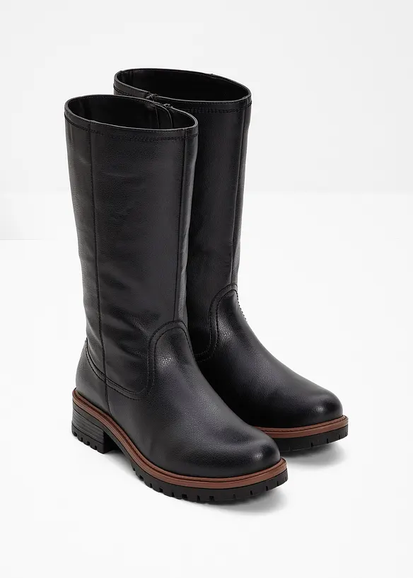 Stiefel in schwarz - bonprix