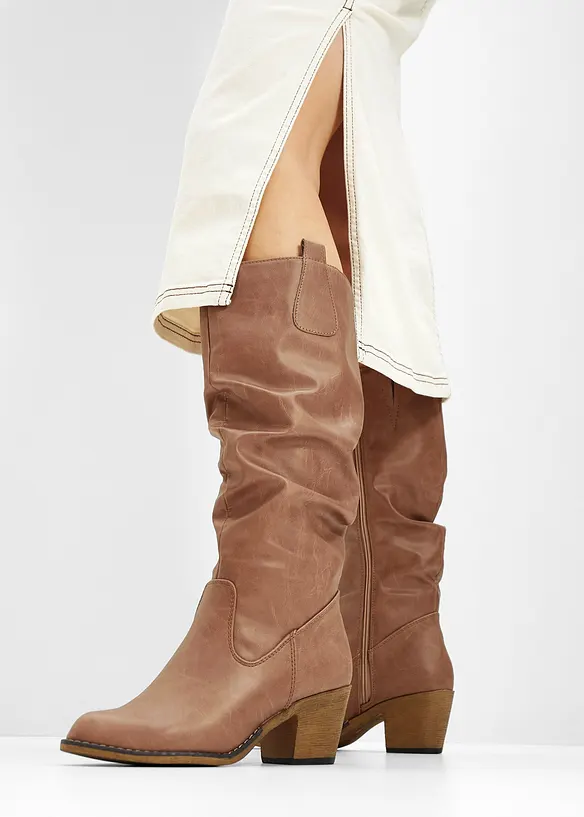 Stiefel in braun - bonprix