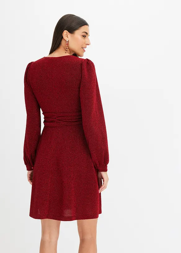 Minikleid in rot von hinten (Totalaufnahme) - bonprix