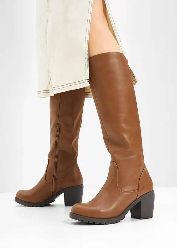 Stiefel in braun - bonprix