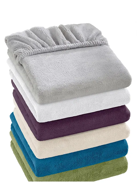 Cashmere Touch Spannbettlaken in lila (Ambiente) - bonprix