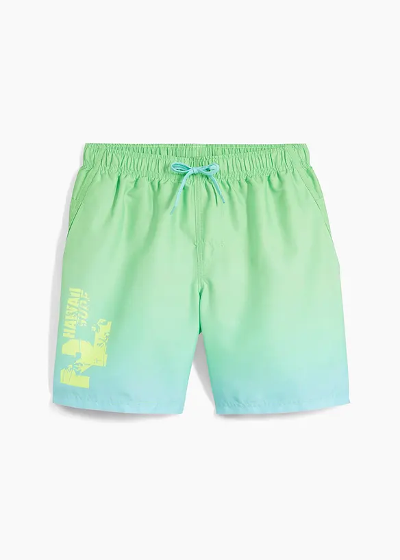 Badeshorts in grün - bonprix