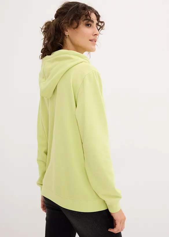 Hoodie in grün von hinten (im Anschnitt) - bonprix Hoodie in grün von hinten (im Anschnitt) - bonprix