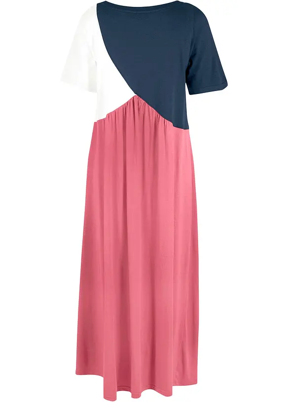 Shirtkleid aus Baumwoll- Viskose Mischung von hinten - bonprix