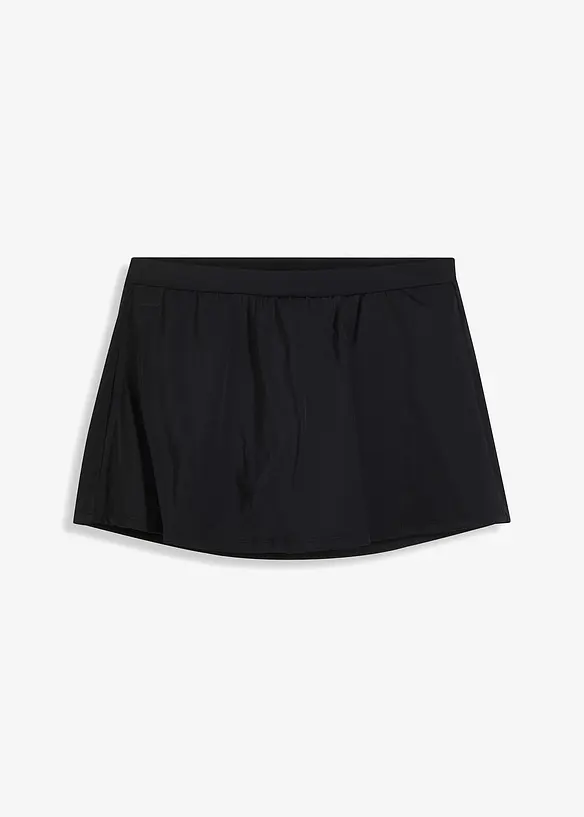 Baderock mit Innenslip in schwarz von vorne - bonprix