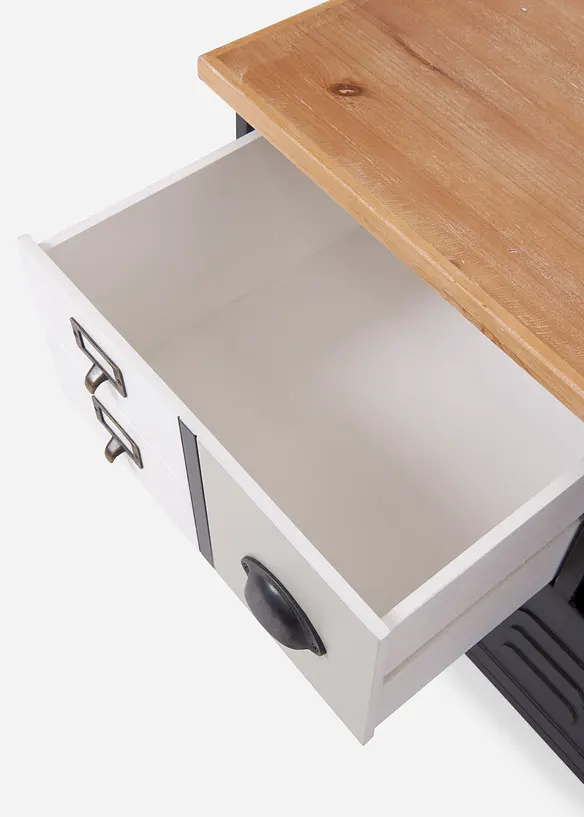 Low-Board in grau (Detailaufnahme) - bonprix