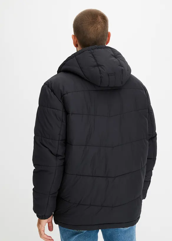 Funktionsjacke mit Bionic-Finish, wasserabweisend in schwarz von hinten (im Anschnitt) - bonprix