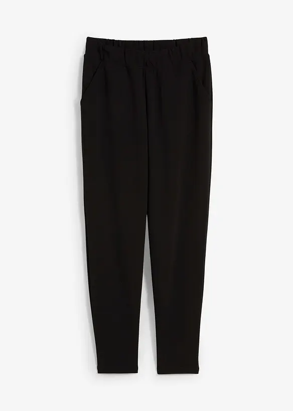 Scubahose mit Bequembund in schwarz von vorne - bonprix