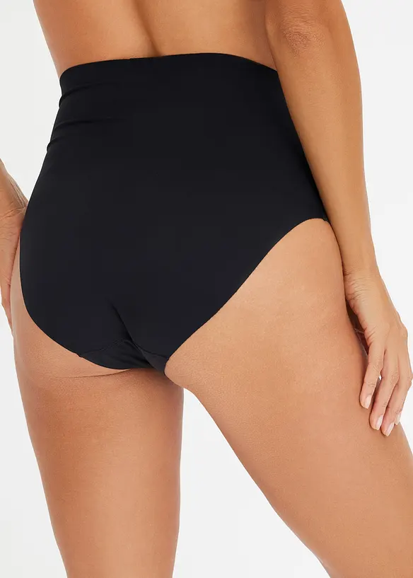 Nahtloser Shape Slip Ultra Light (2er Pack) in schwarz von hinten - bonprix