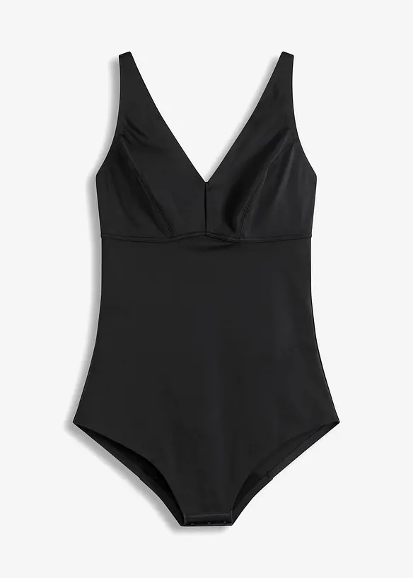 Nahtloser Medium Shape Body ohne Bügel in schwarz von vorne - bonprix