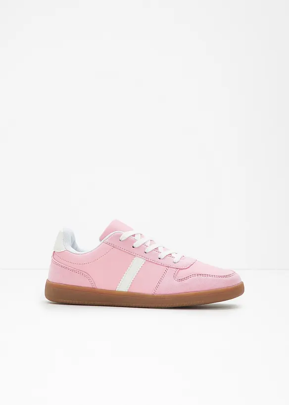 Sneaker im Retrolook in rosa - bonprix