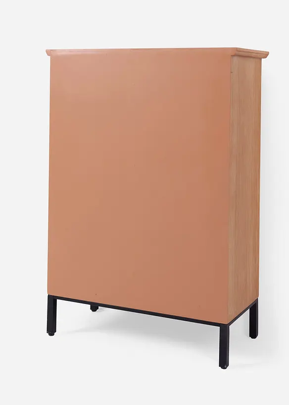 Apotheker Kommode in beige von hinten - bonprix