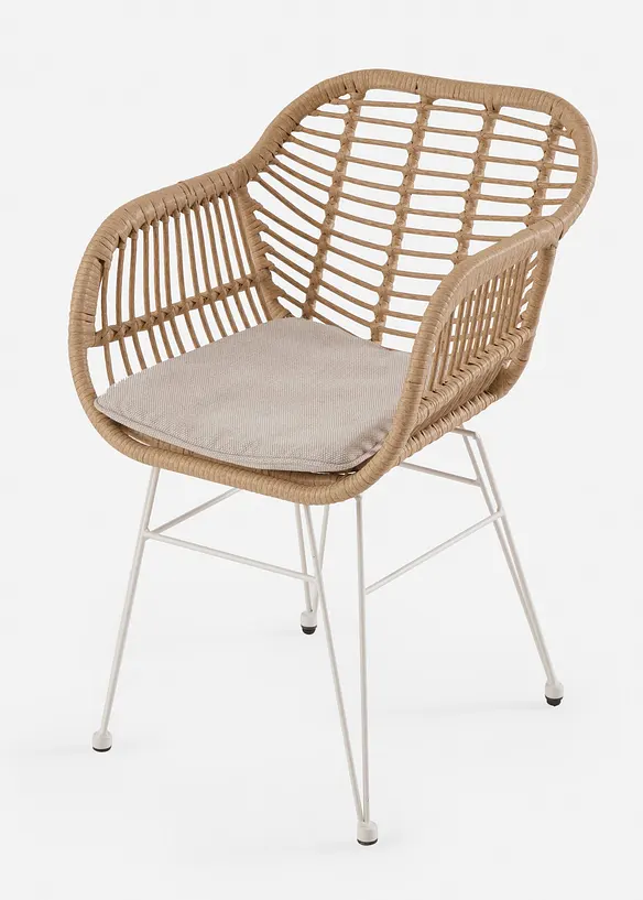 Gartenmöbel Set (5-tlg. Set) in beige - bonprix