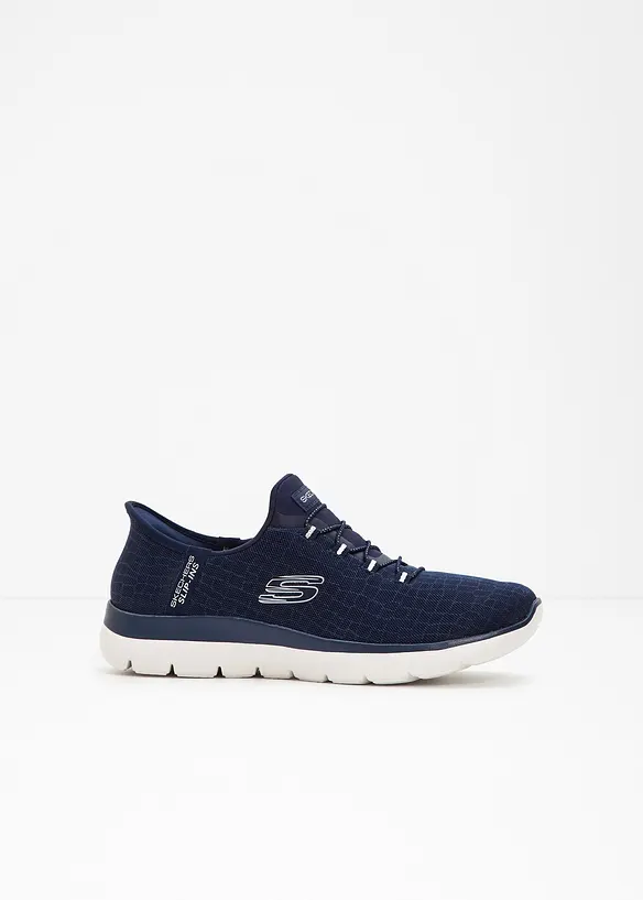 Skechers Komfort-Slip-In-Sneaker mit Memory Foam in blau - Skechers