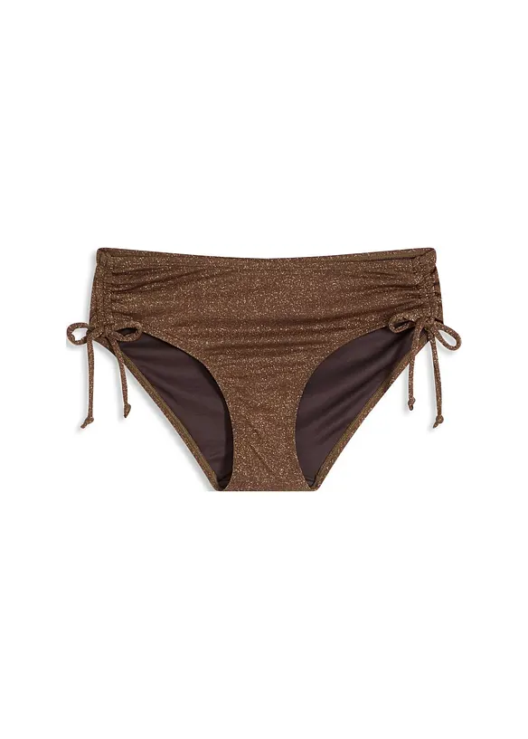 Bikinihose in braun von vorne - bonprix