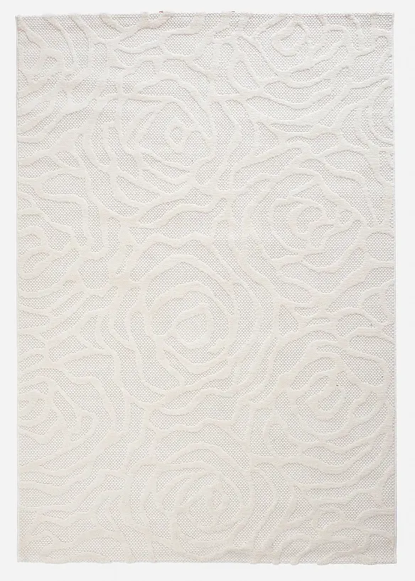 Teppich mit außergewöhnlich weicher Oberfläche in beige von vorne - bonprix