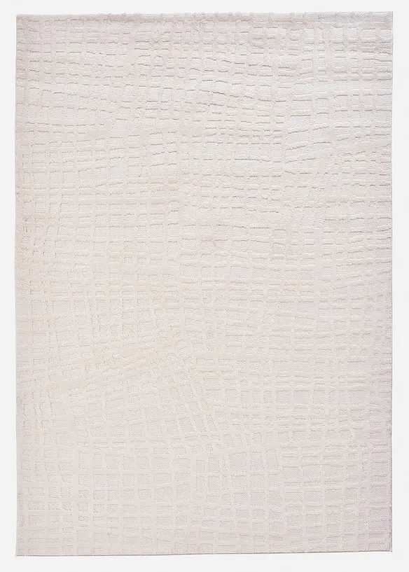 Teppich mit außergewöhnlich weicher Oberfläche in beige von vorne - bonprix
