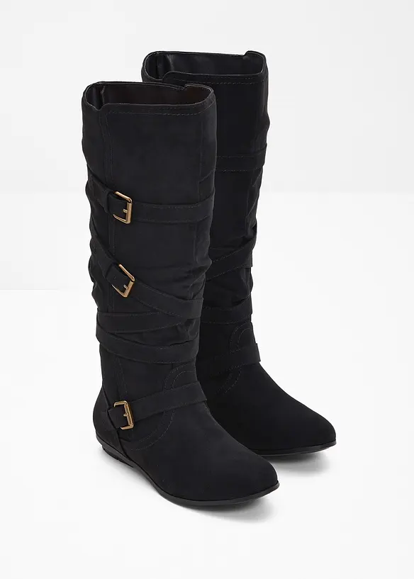 Stiefel in schwarz - bonprix