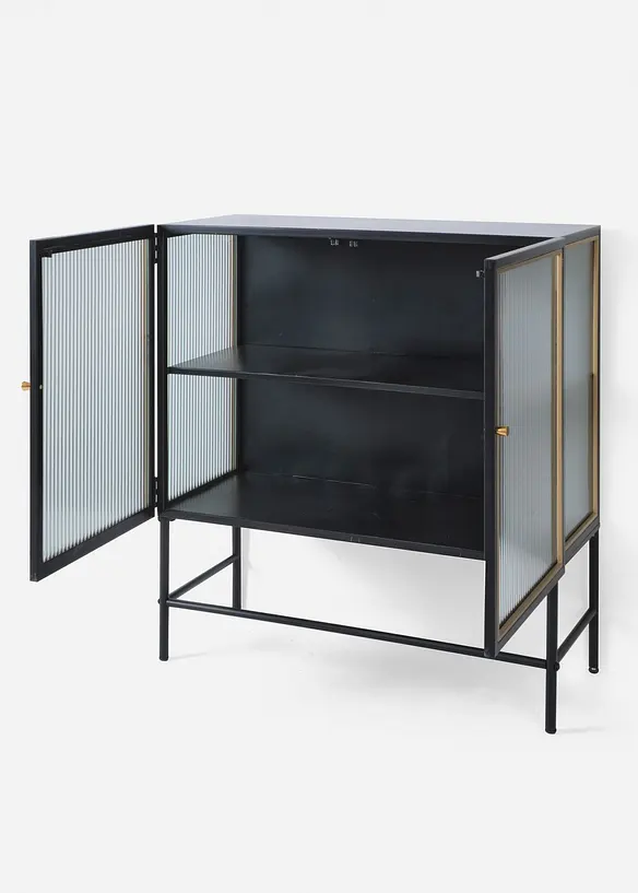 Metall Schrank in schwarz geöffnet - bonprix Metall Schrank in schwarz geöffnet - bonprix
