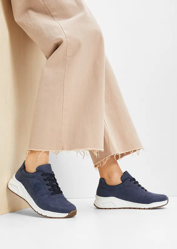 Rieker Komfort-Sneaker mit gepolsterter Innensohle in blau - Rieker