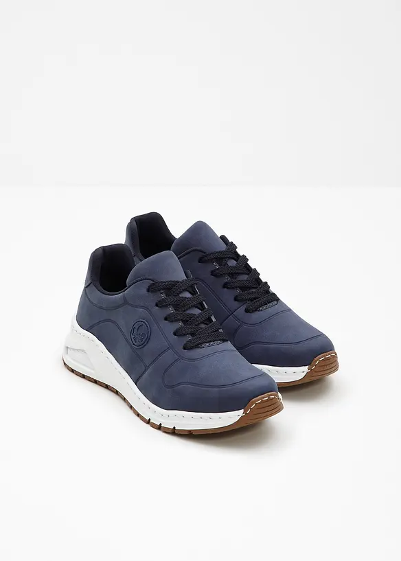 Rieker Komfort-Sneaker mit gepolsterter Innensohle in blau - Rieker