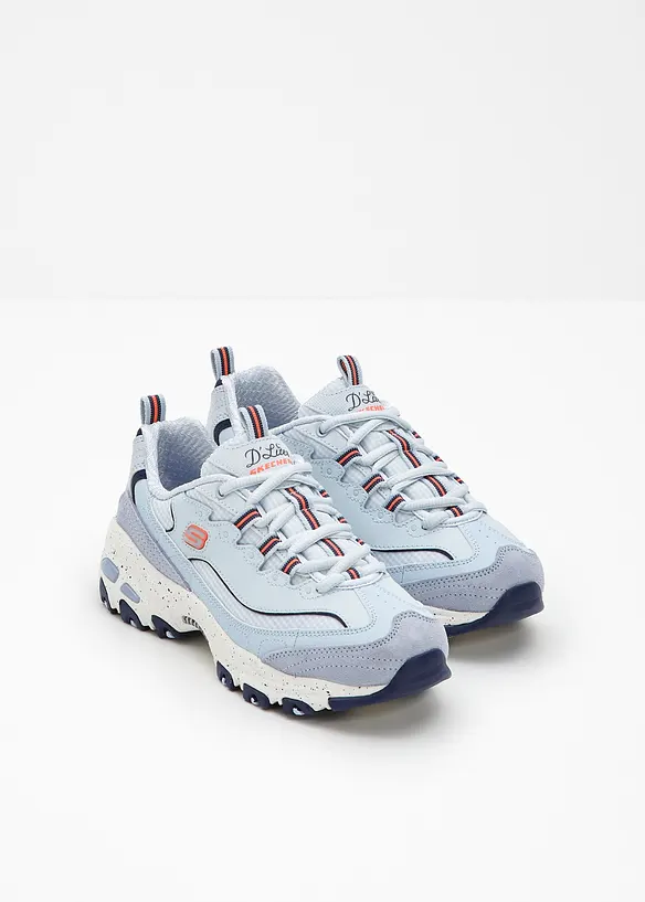Skechers Chunky Sneaker mit Memory Foam in blau - Skechers