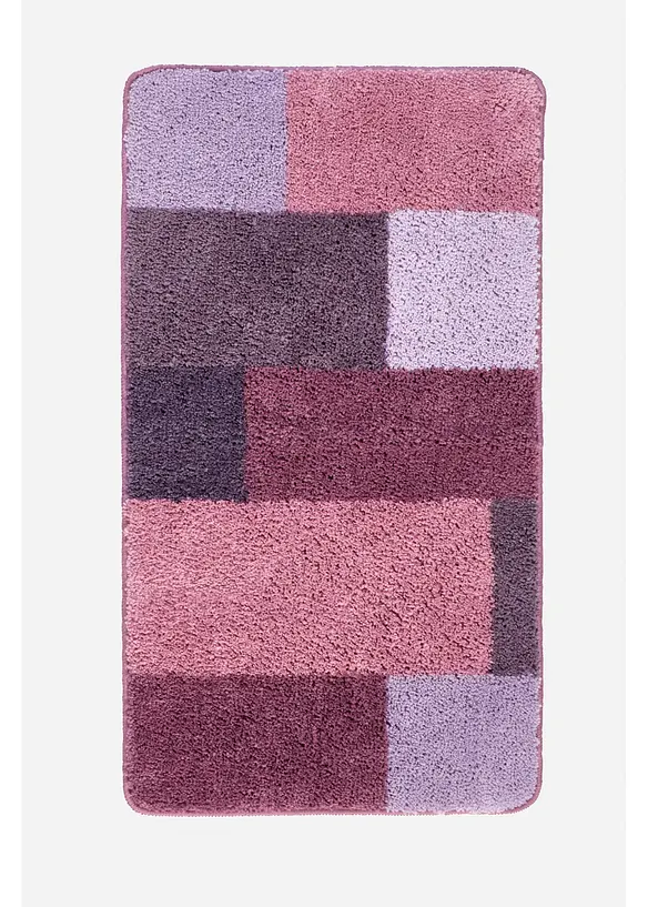 Getuftete Badematte mit Pastell- Farben in rosa - bonprix