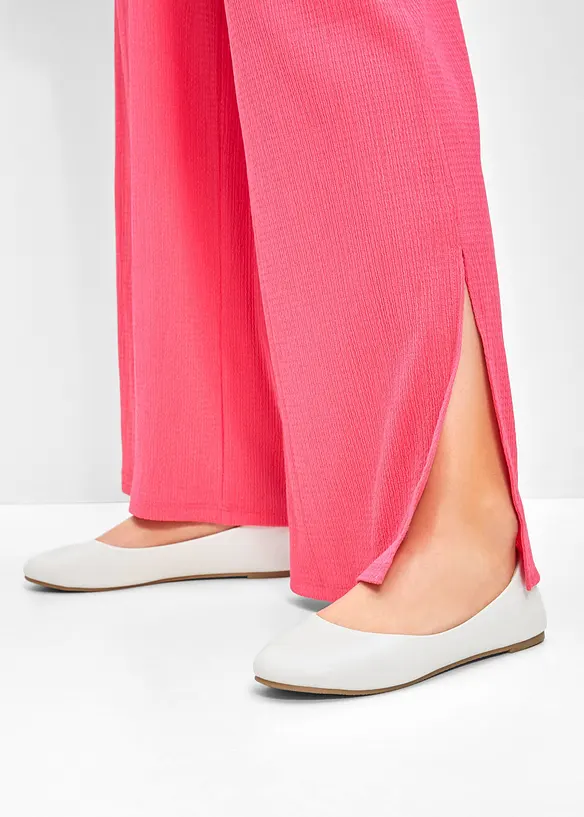 Ballerinas in weiß - bonprix