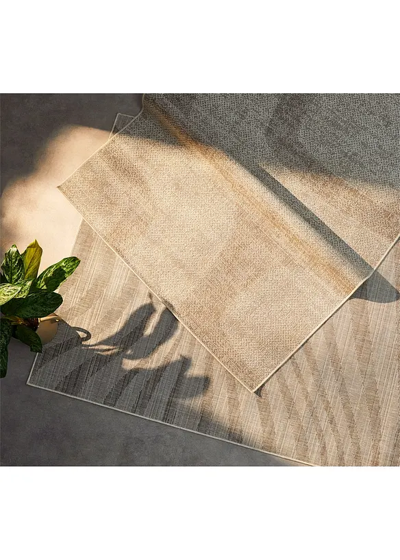 In-und Outdoor Teppich mit moderner Musterung in beige (Ambiente) - bonprix