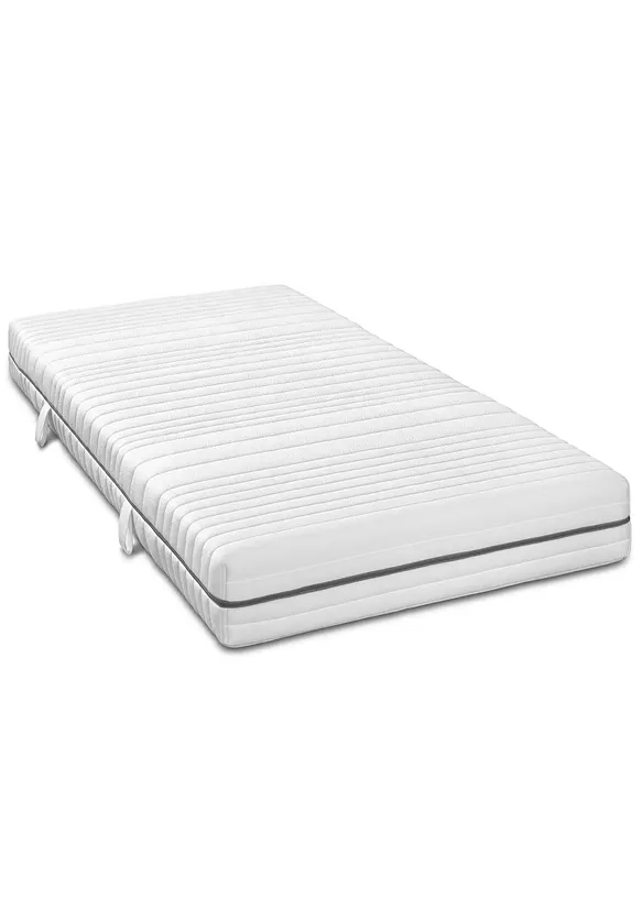 Komfortschaummatratze H4 mit 7-Zonen 18 cm in weiß (Detailaufnahme) - bonprix