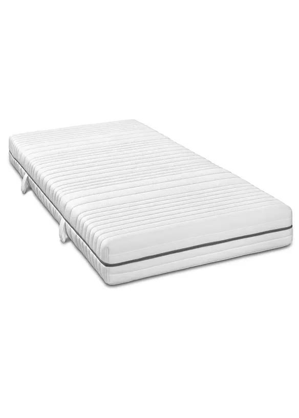 Komfortschaummatratze H3 mit 7-Zonen 18 cm in weiß (Detailaufnahme) - bonprix