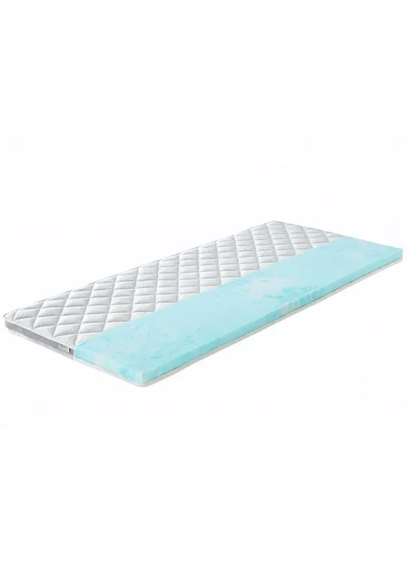 RIBECO Gelschaum Topper in weiß (Detailaufnahme) - RIBECO