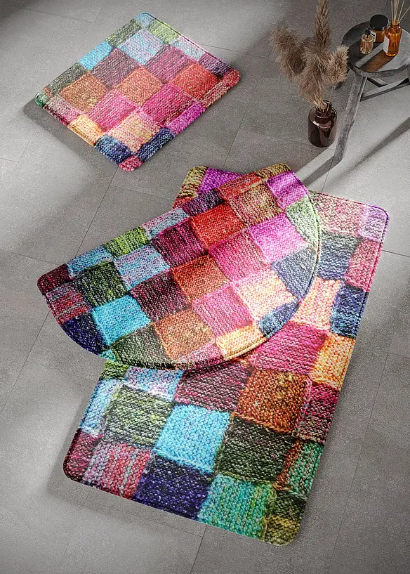 Badematte mit Memory Schaum in bunt - bonprix