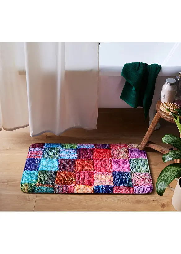 Badematte mit Memory Schaum in bunt (Ambiente) - bonprix