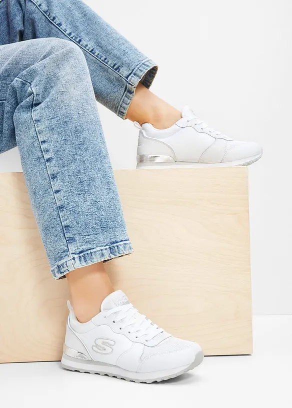 Skechers Sneaker mit Memory Foam in weiß - Skechers