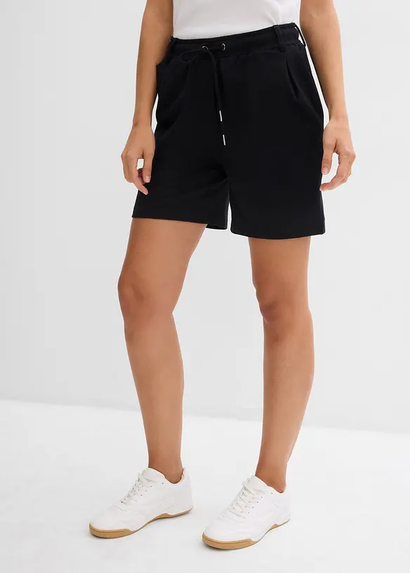 Sweathose in schwarz von vorne - bonprix Sweathose in schwarz von vorne - bonprix