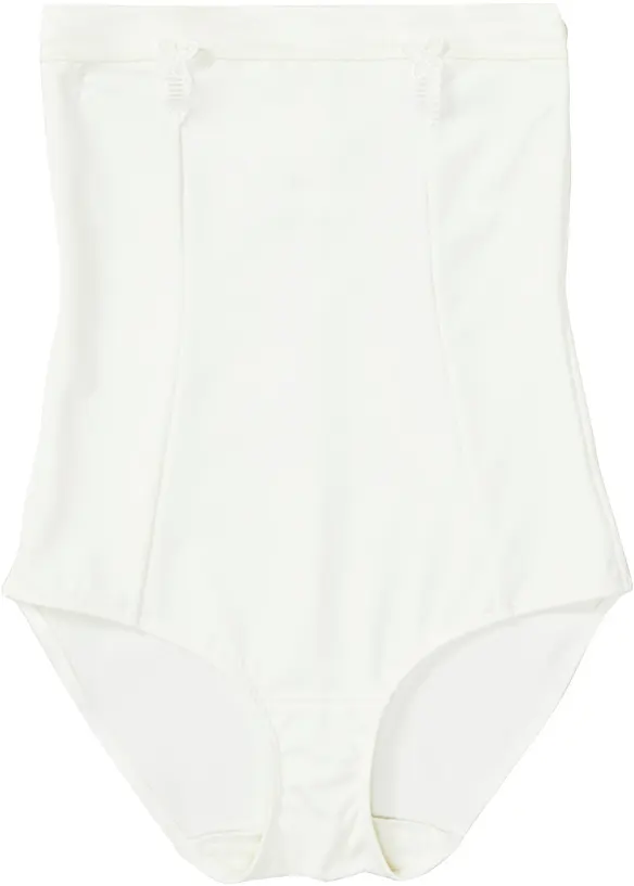 Strong Highwaist Shape Panty in weiß von vorne - bonprix