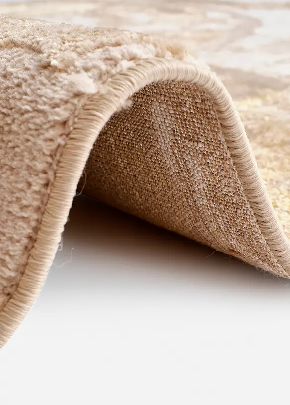 Teppich in moderner Musterung in beige (Detailaufnahme) - bonprix