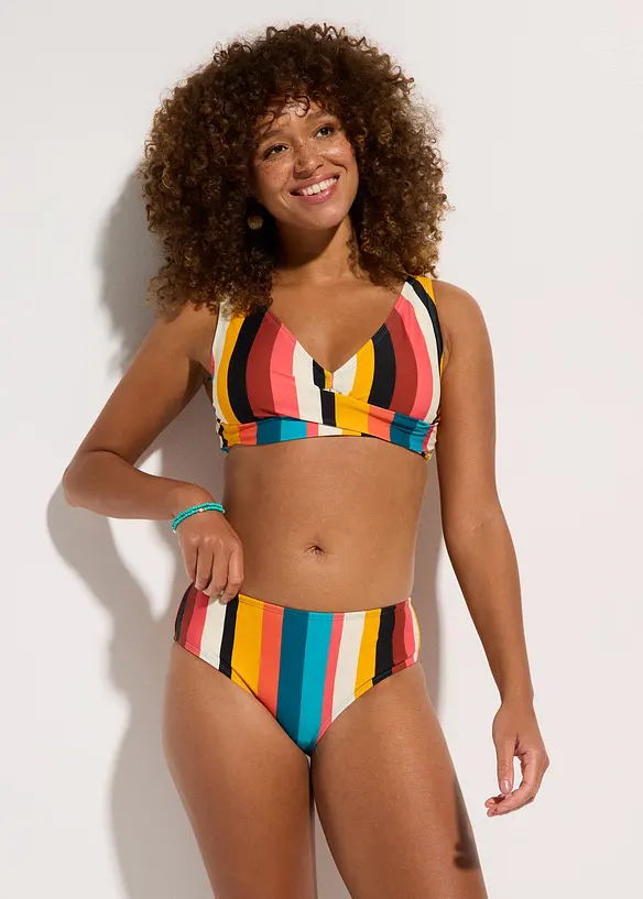 Bikini (2-tlg.Set) in bunt von vorne (Totalaufnahme) - bonprix Bikini (2-tlg.Set) in bunt von vorne (Totalaufnahme) - bonprix
